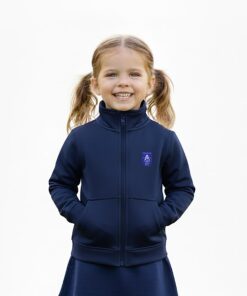Campera rustica con cuello unisex