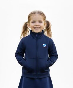 Campera rustica con cuello unisex