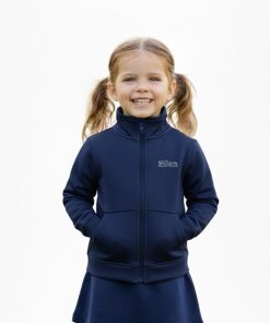 Campera rustica con cuello unisex